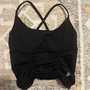 FP Movement by Free People Black Tank Top Size XS/S